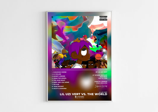 LUV Vs The World 2 Lil Uzi Vert Poster Backyard