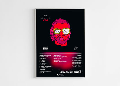 Le Monde Chico PNL Poster Backyard