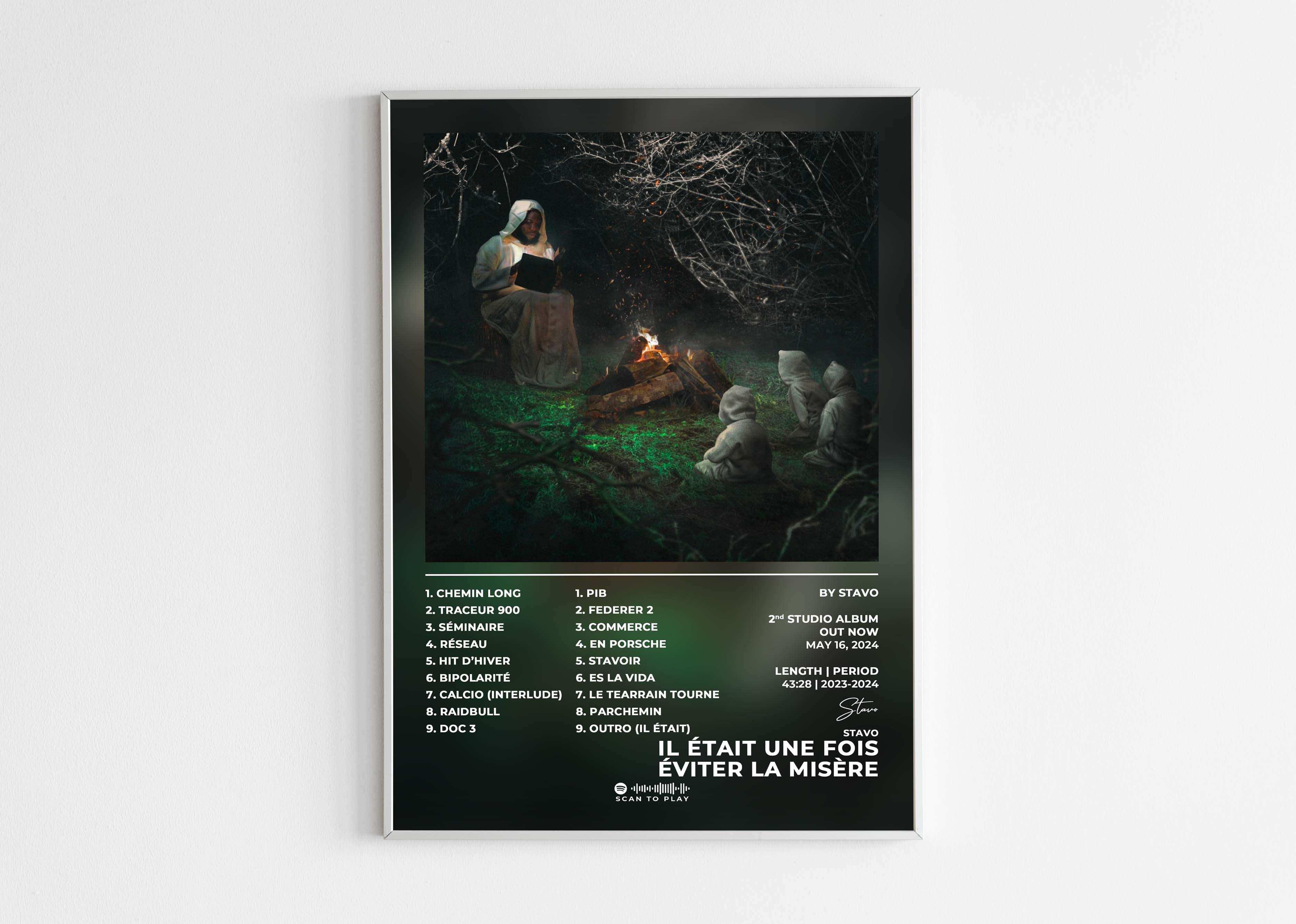 Il Était Une Fois Éviter La Misère Stavo Poster - Backyard