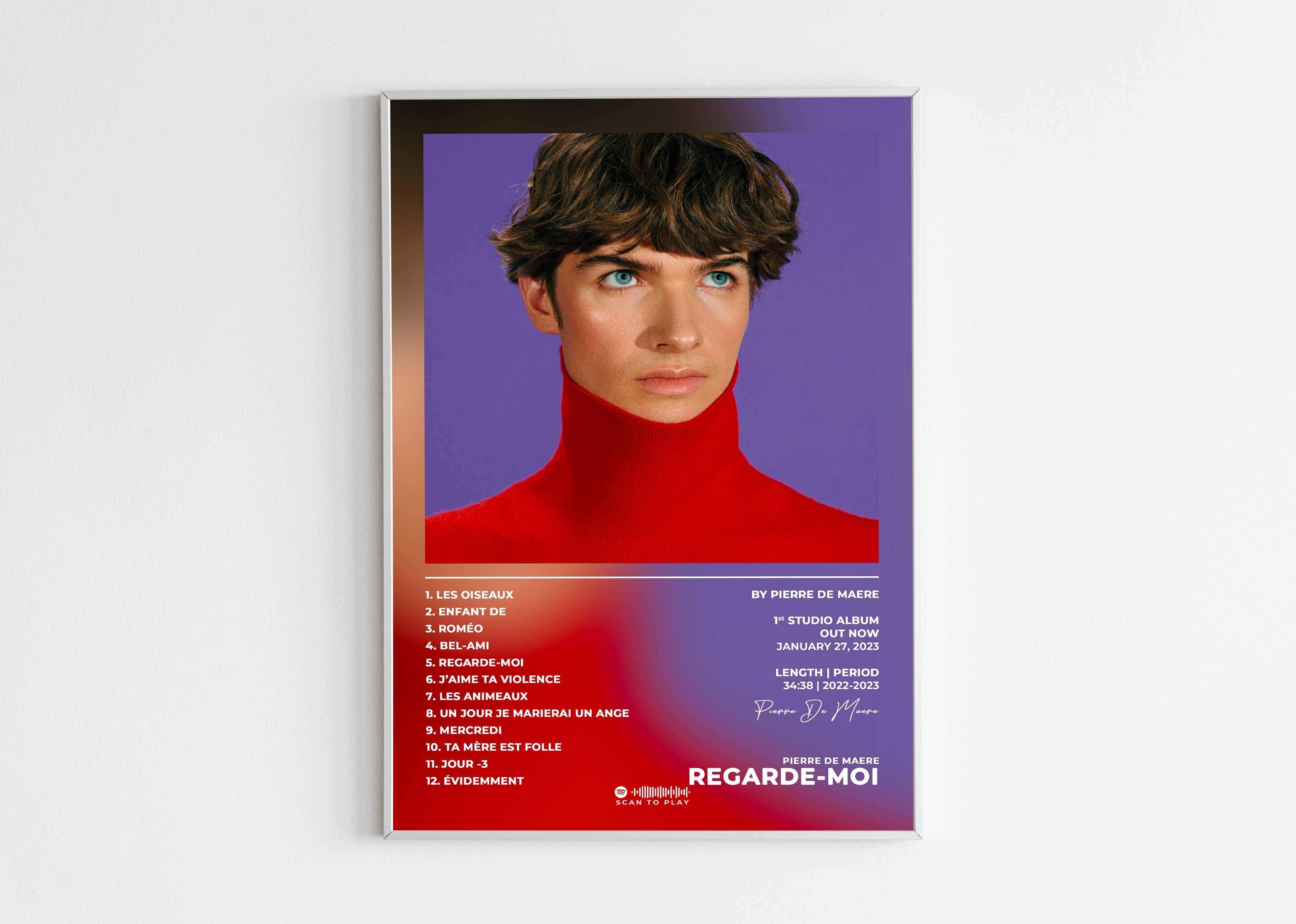 Regarde-moi Pierre De Maere Poster - Backyard