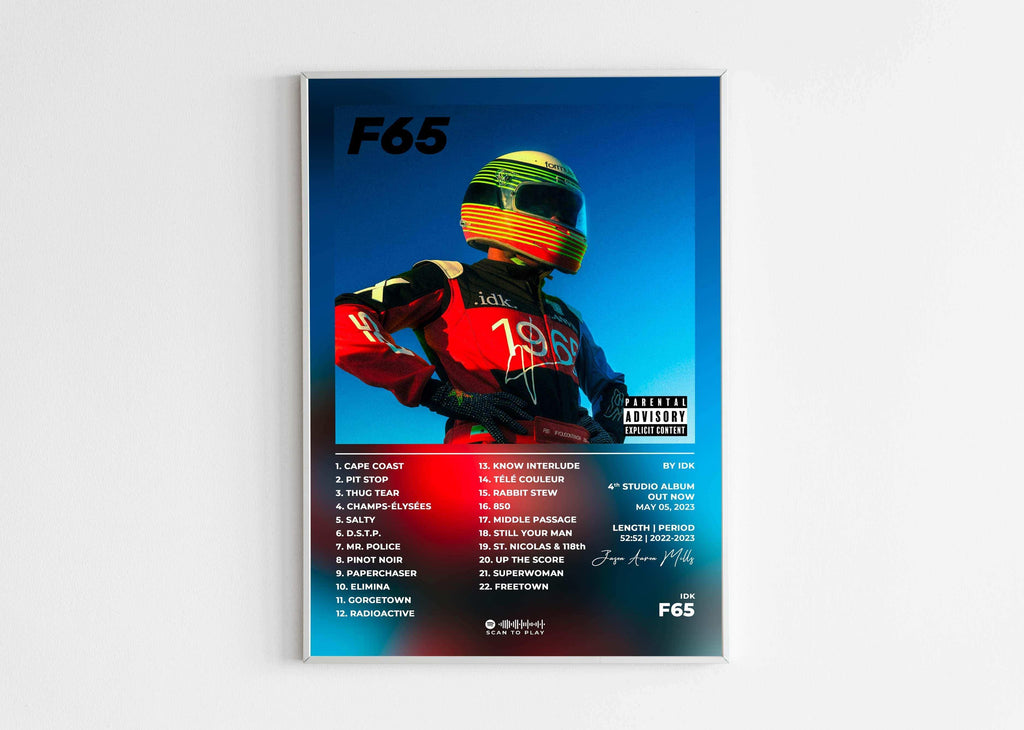 F65 IDK Poster - Backyard