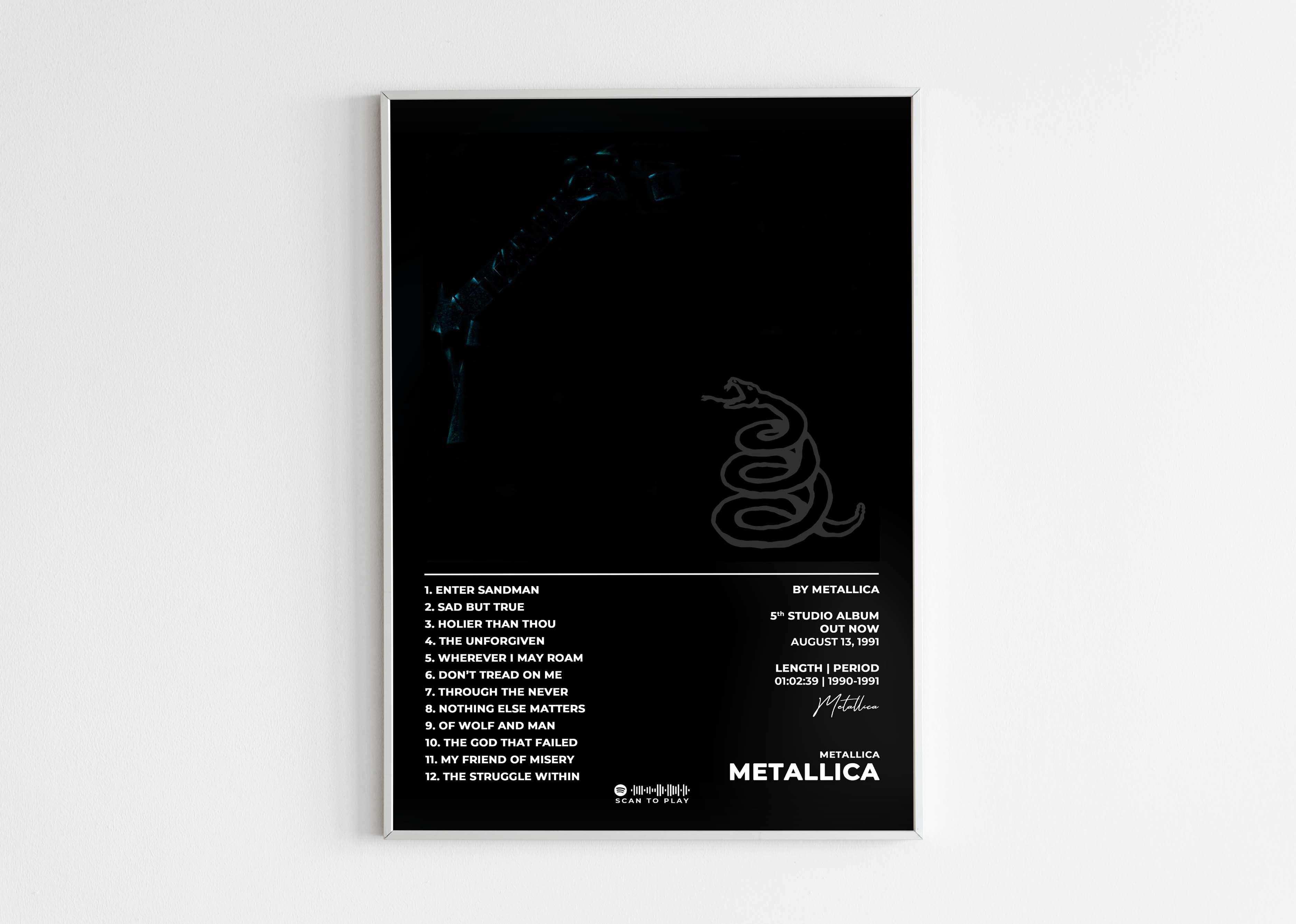 Metallica Metallica Poster - Backyard