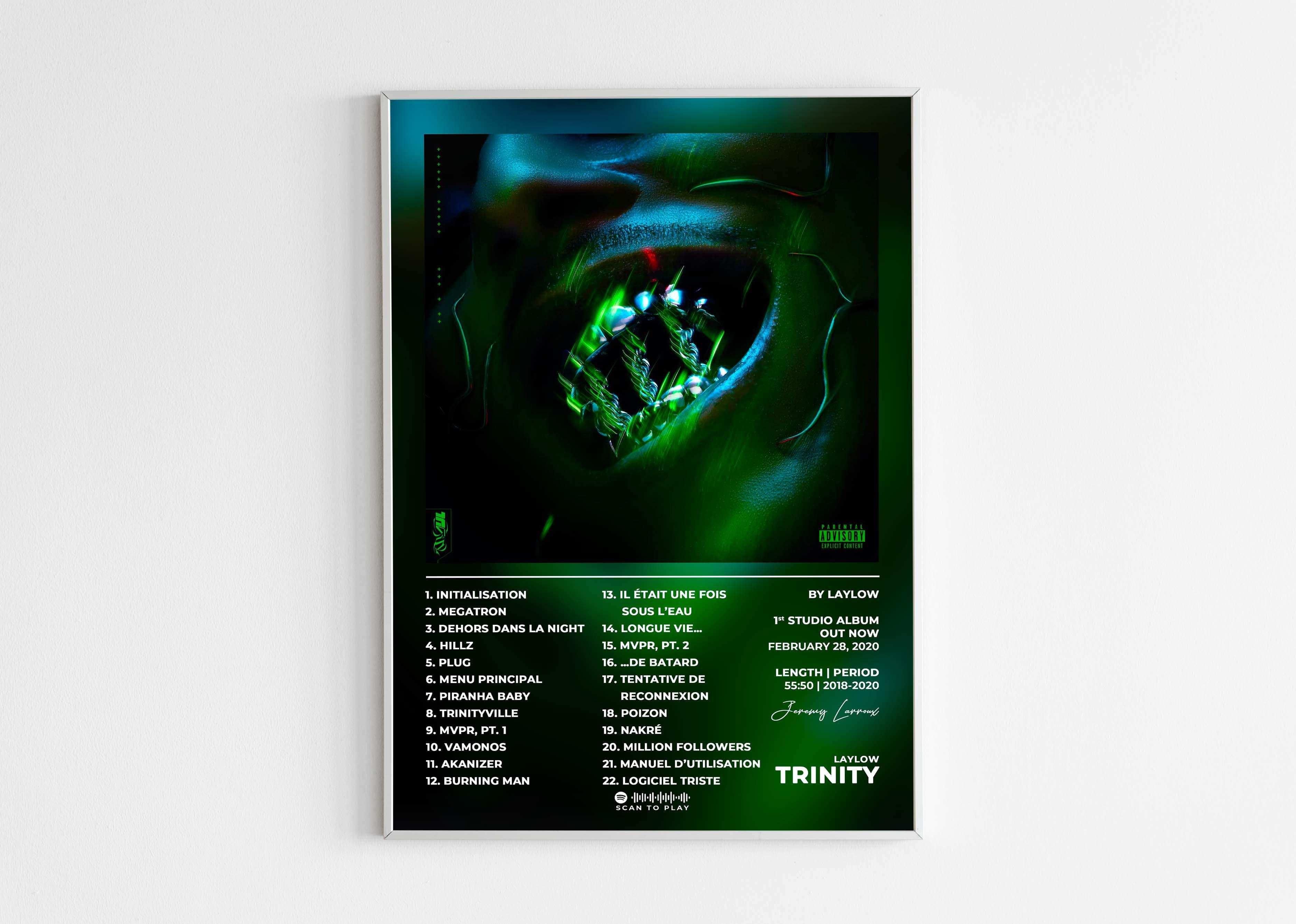 Trinity Laylow Poster - Backyard