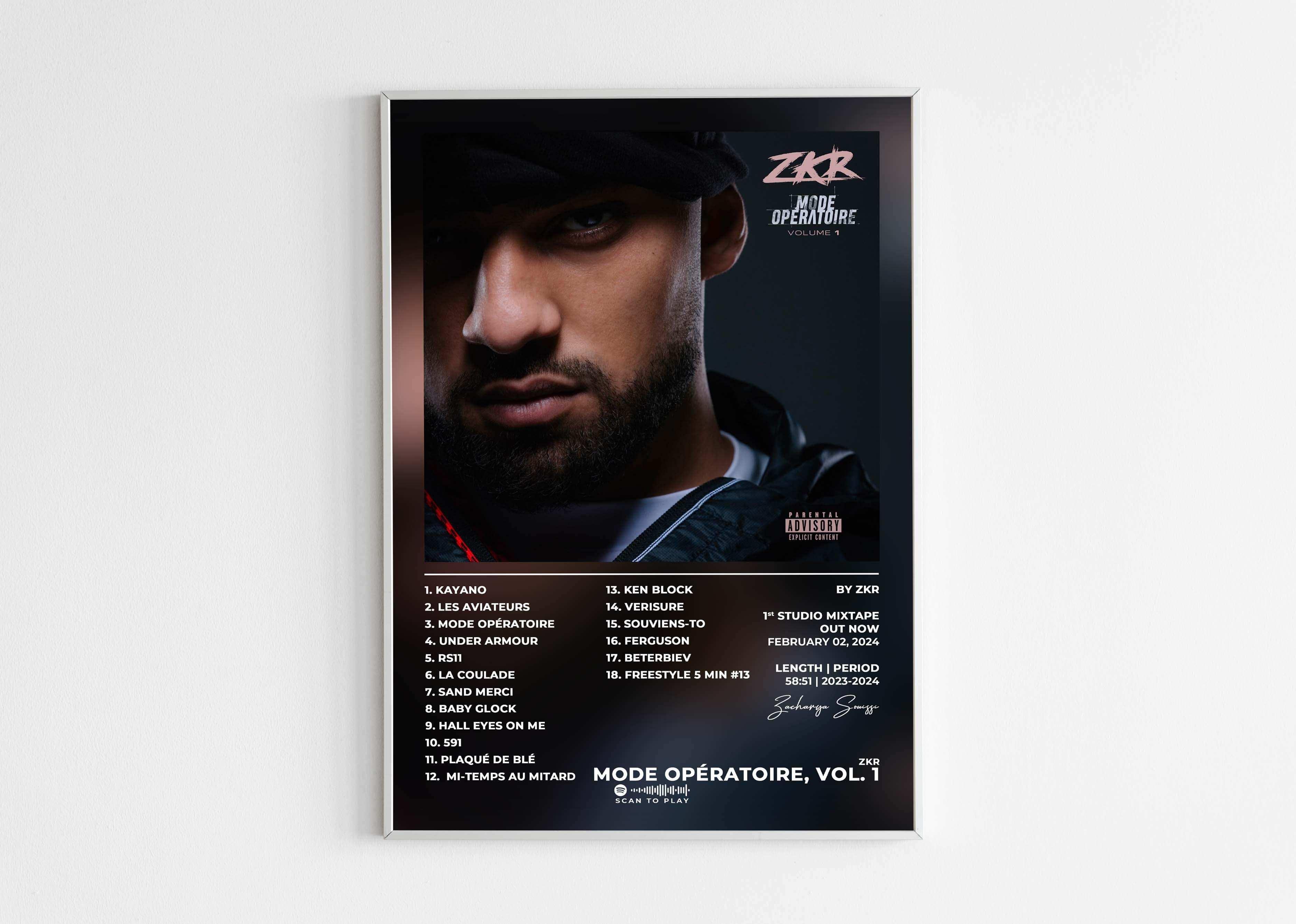 Mode Opératore Vol. 1 ZKR Poster - Backyard