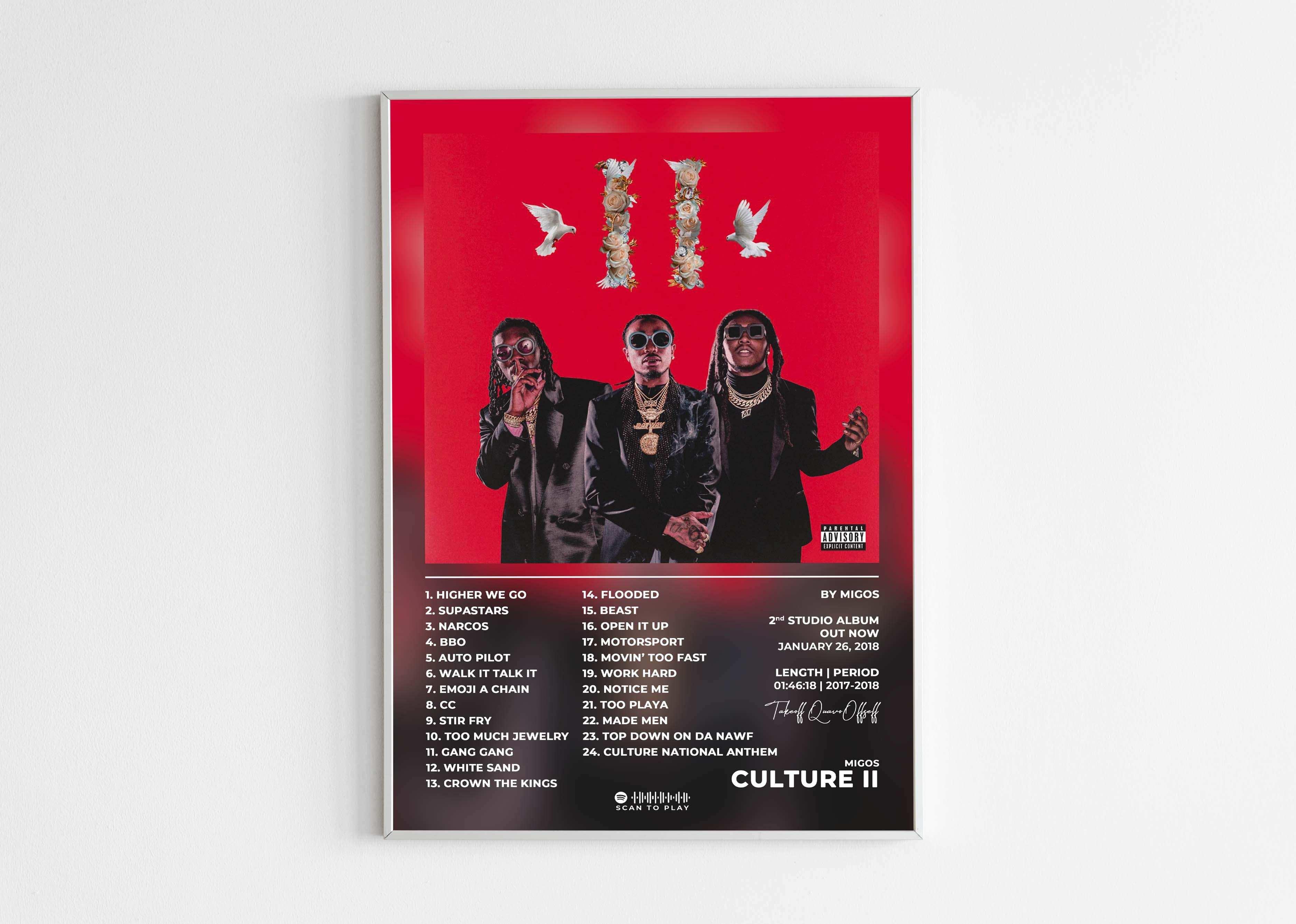 Culture 2 Migos Poster - Backyard
