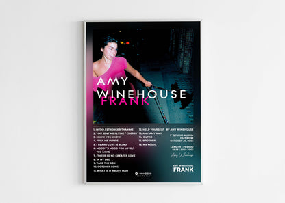 Frank Amy Winehouse Poster