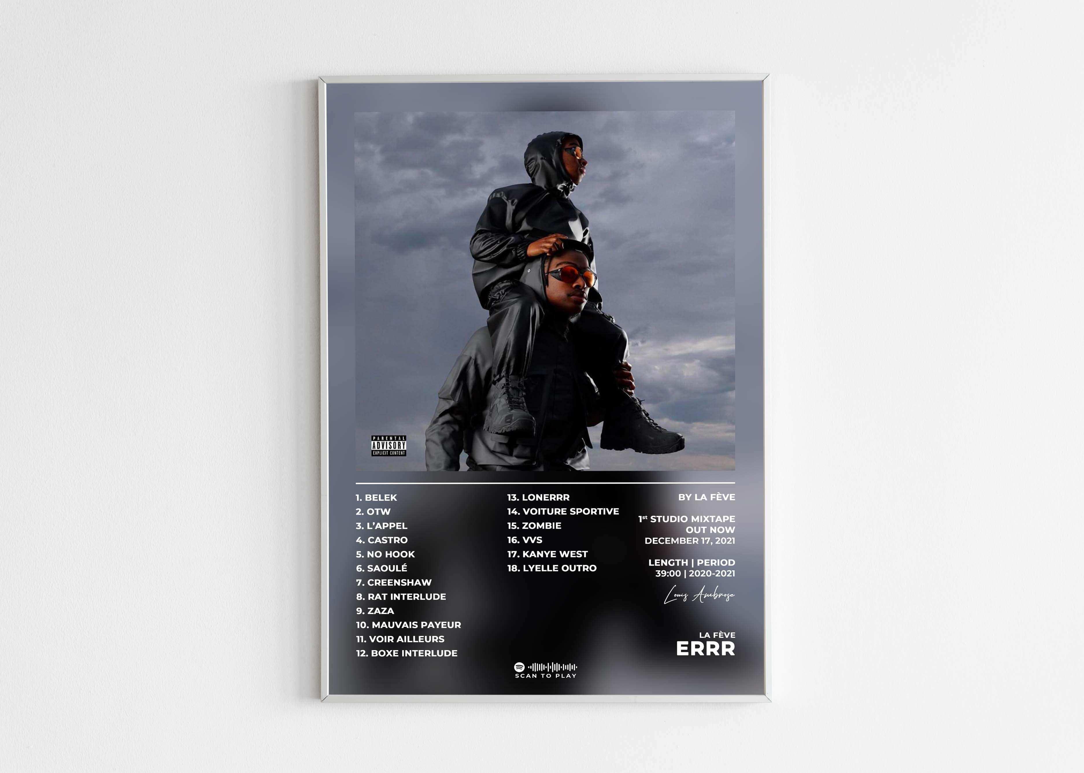 ERRR La Fève Poster - Backyard