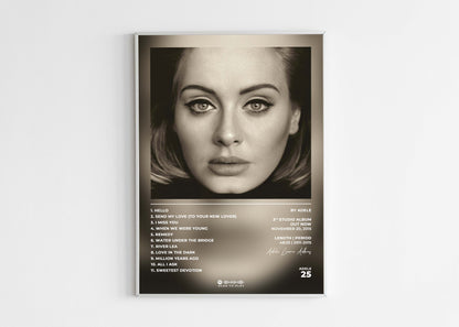 25 Adele Poster Backyard