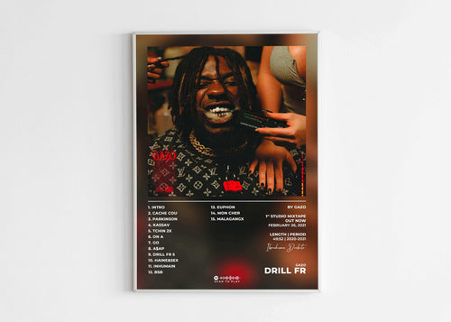 Drill FR Gazo Poster - Backyard