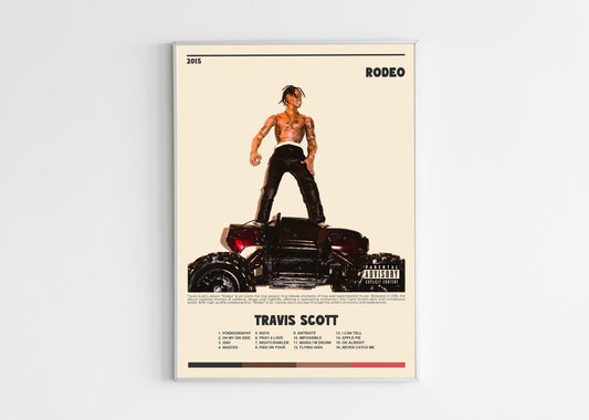 Rodeo Travis Scott Poster Backyard