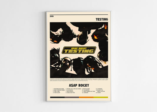 Testing Asap Rocky Poster Backyard