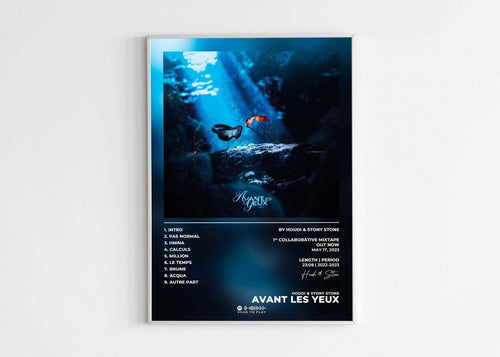 Avant Les Yeux Houdi & Stony Stone Poster - Backyard