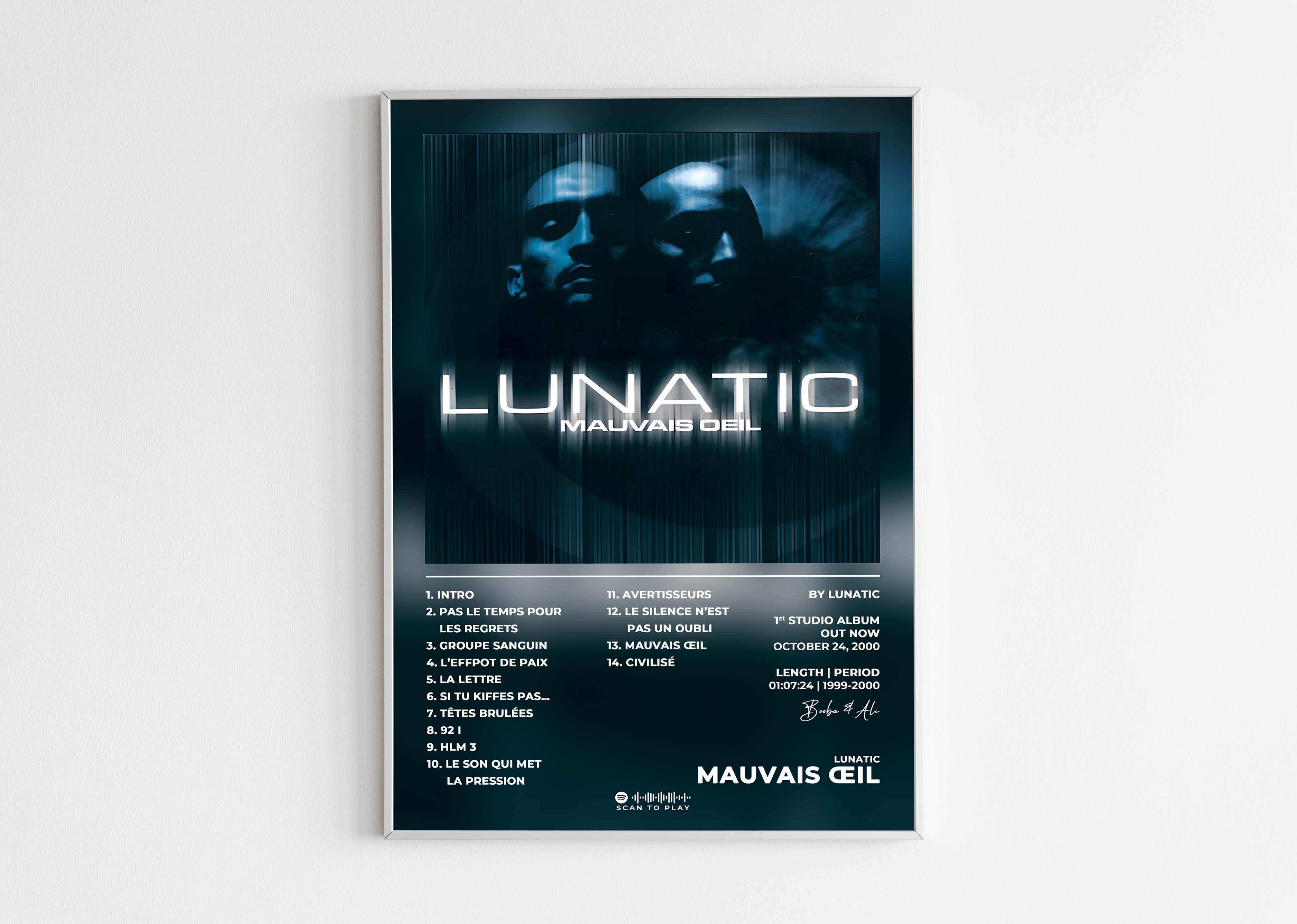Mauvais Œil Lunatic Poster - Backyard