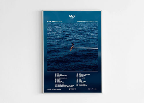 Poster SOS SZA - Backyard