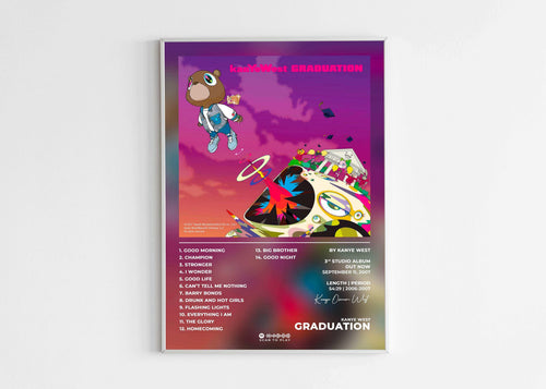Graduation Kanye West Poster - Backyard