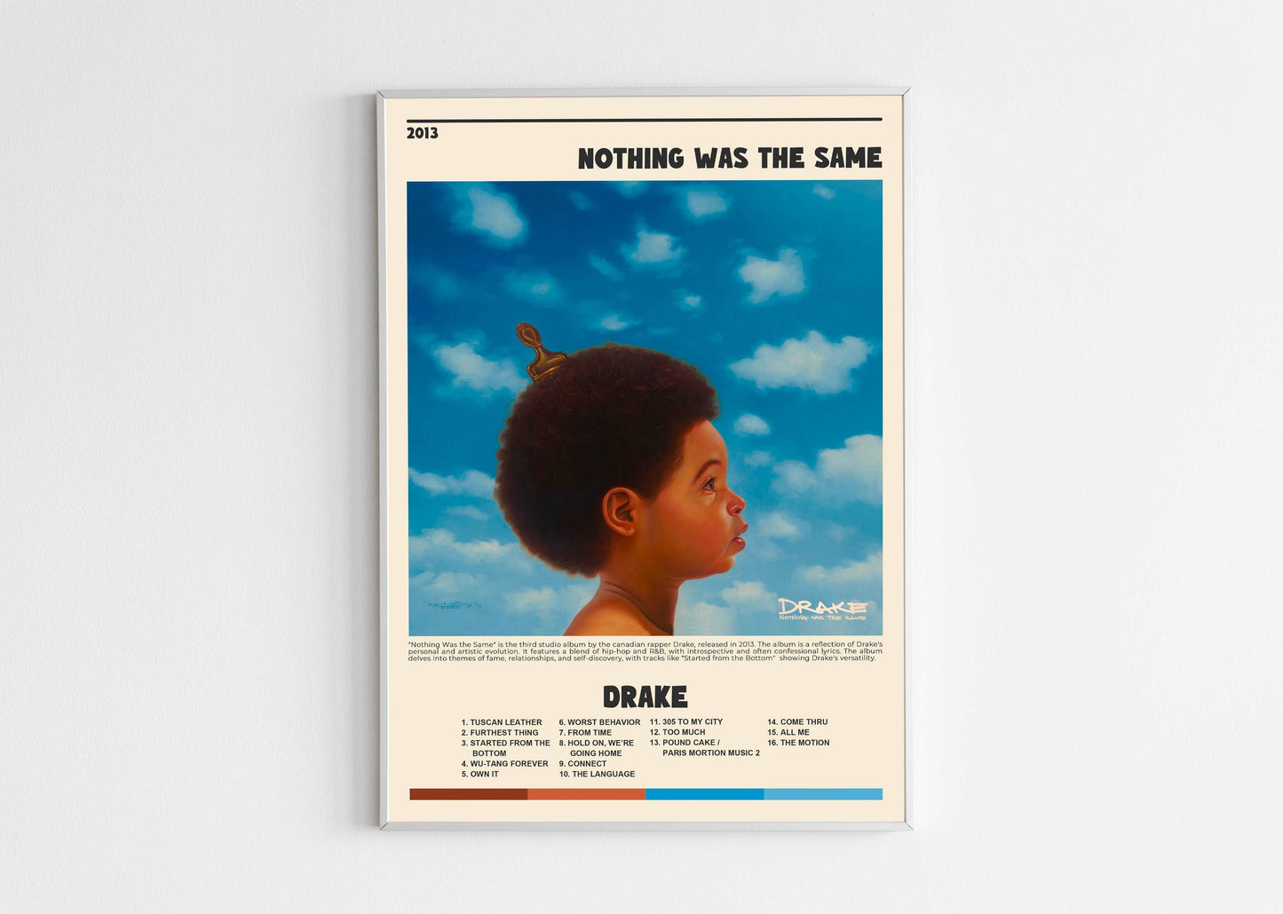 Nothing Was The Same Drake Poster