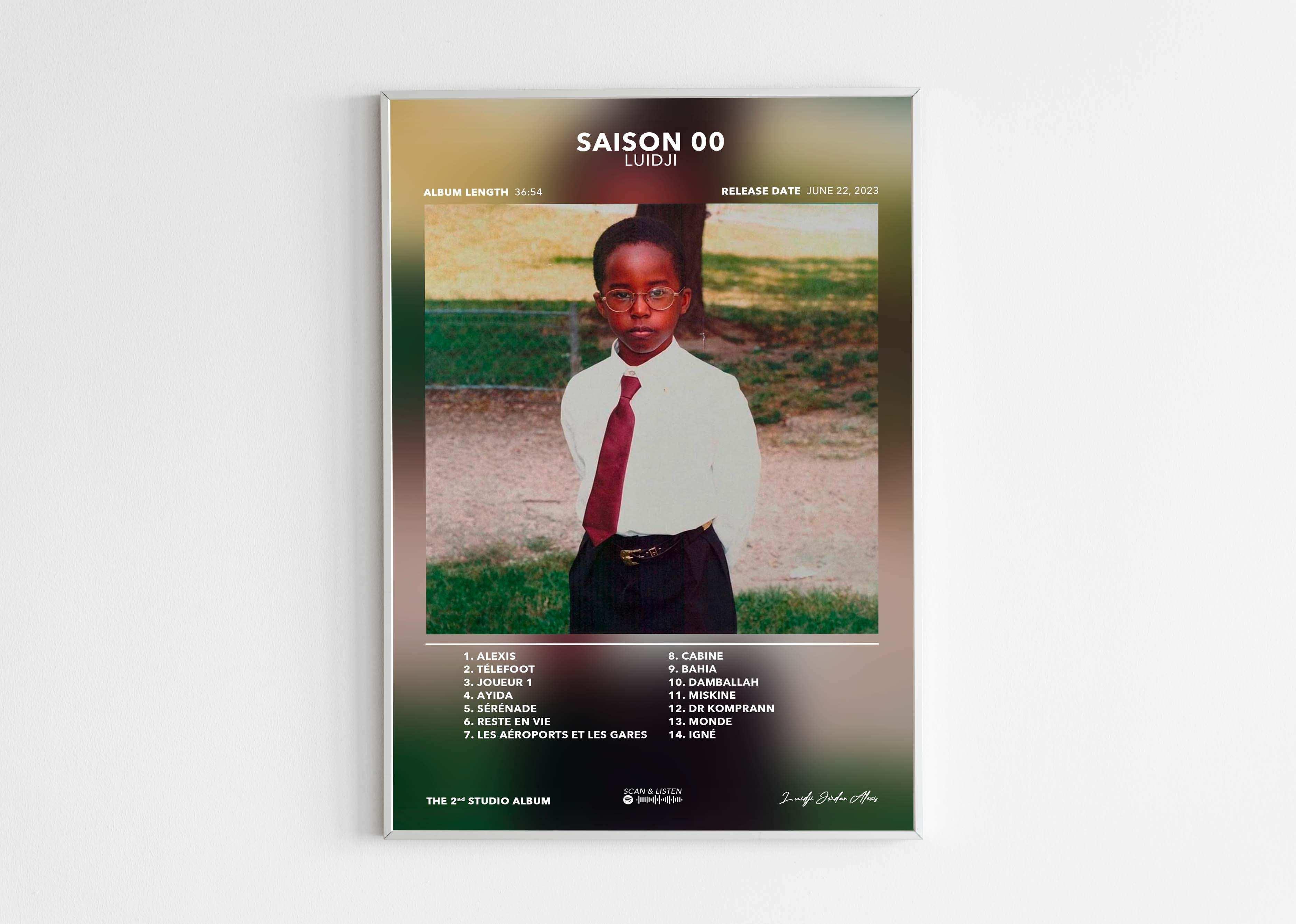 Poster Saison 00 Luidji - Backyard