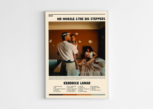 Mr Morale & The Big Steppers Kendrick Lamar Poster Backyard