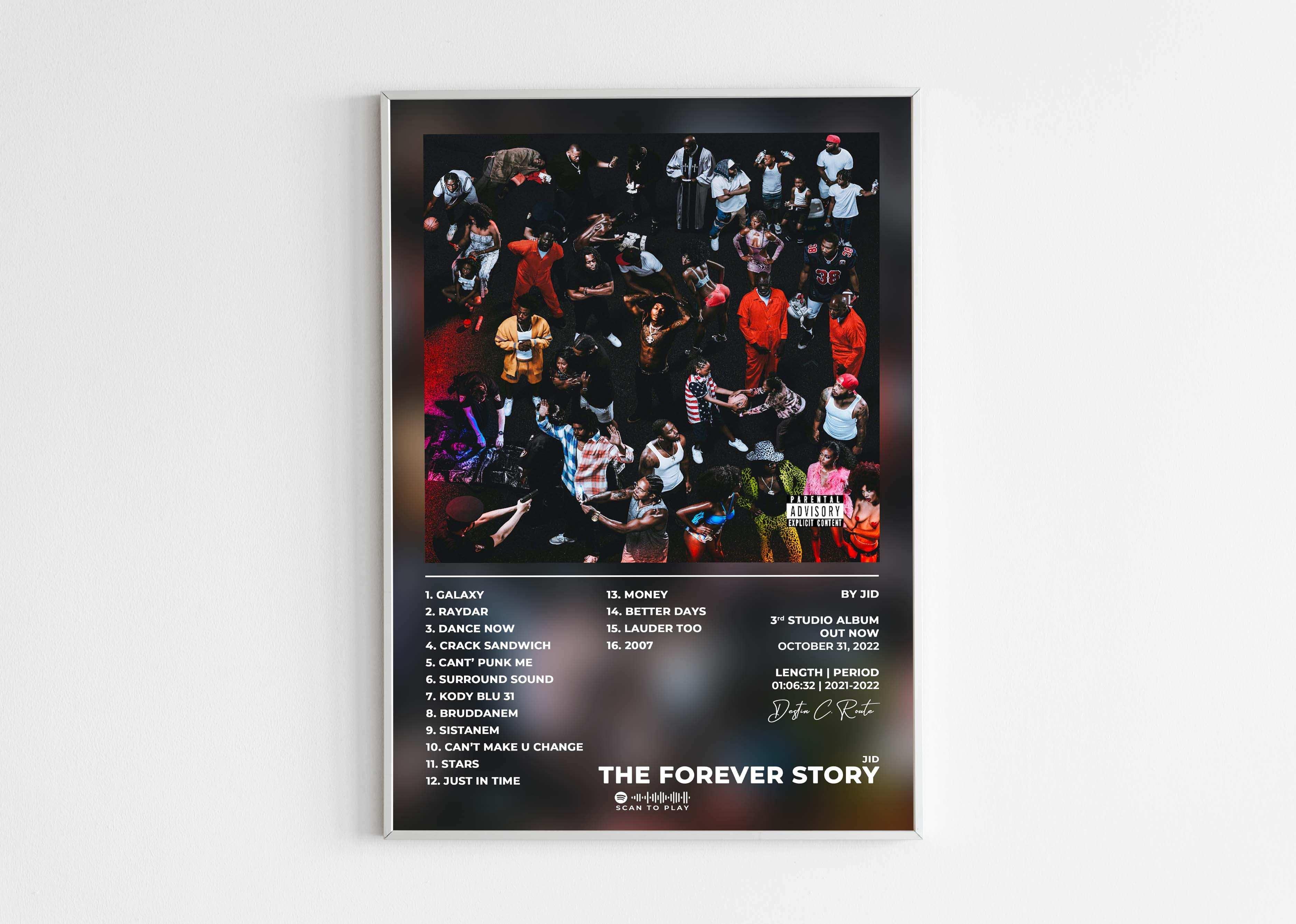 The Forever Story JID Poster - Backyard