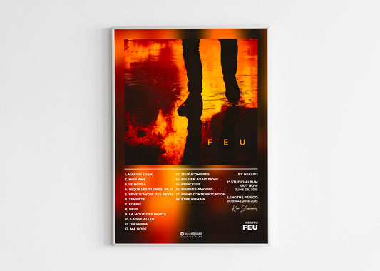 Feu Nekfeu Poster Backyard