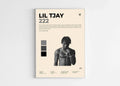Affiche album Lil Tjay 222 encadrée, fait en France, livraison 48h offerte, cadeau idéal Noël