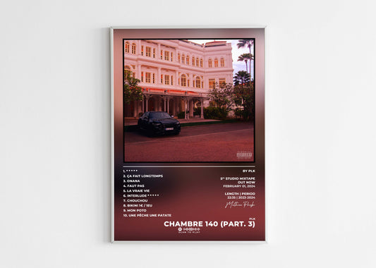 Chambre 140 Part. 3 PLK Poster Backyard