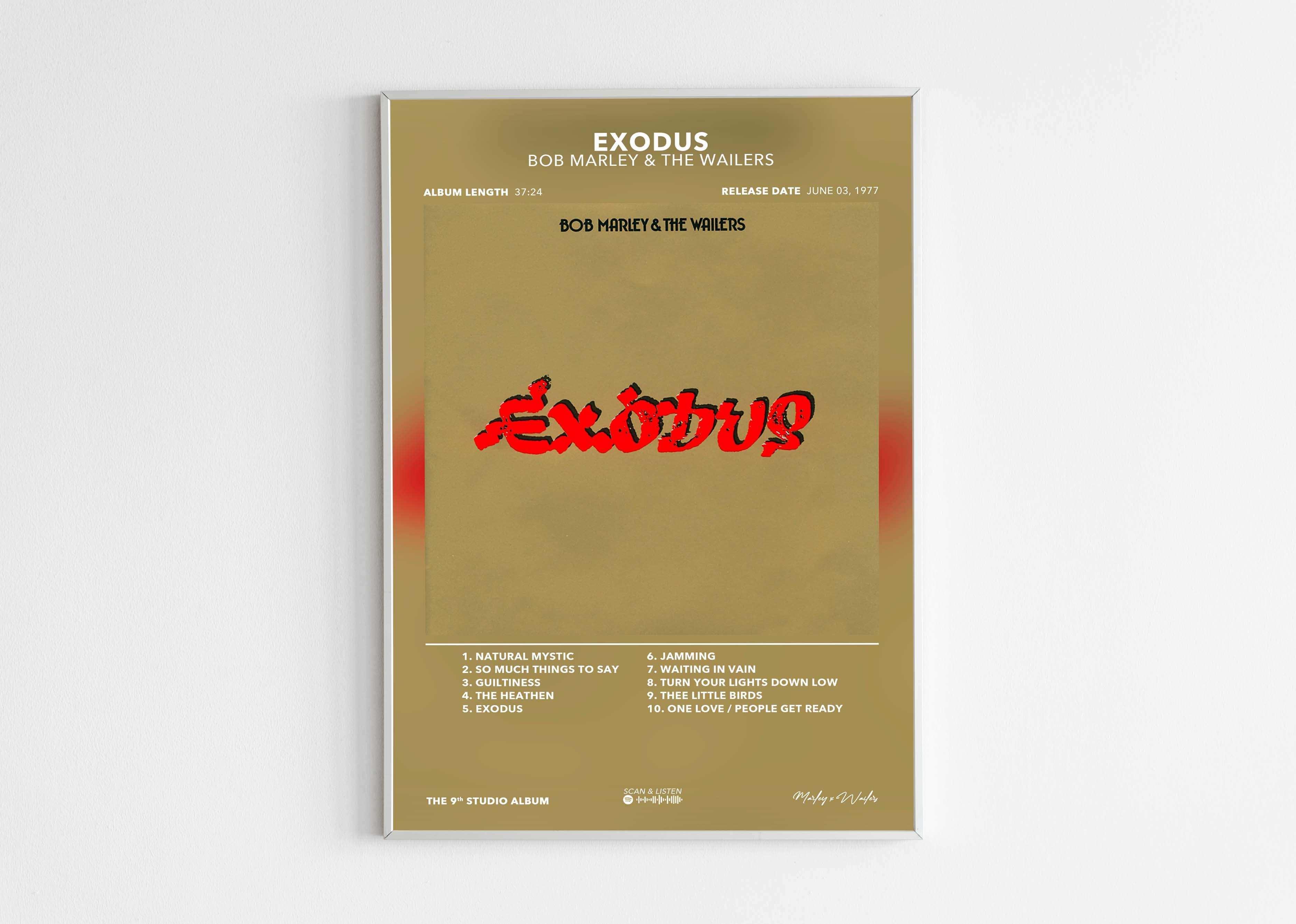 Poster Exodus Bob Marley - Backyard