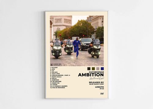 Ambition Guy2Bezbar Poster - Backyard