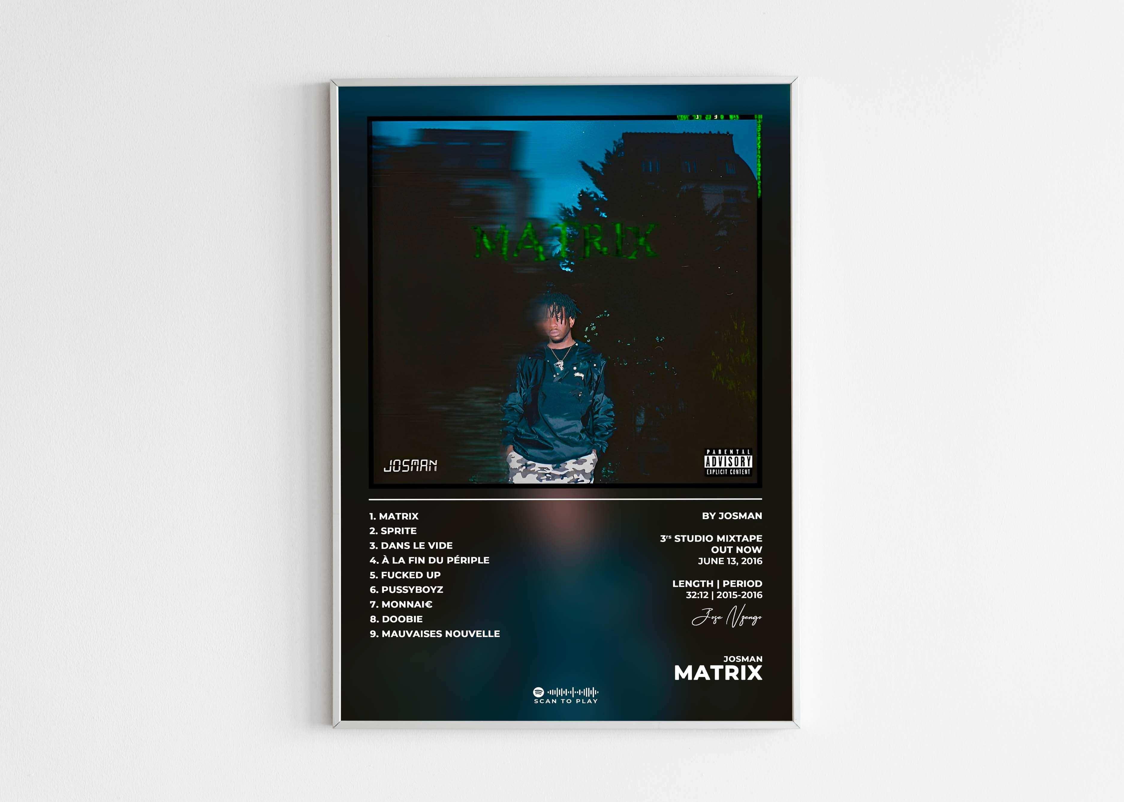 Matrix Josman Poster - Backyard