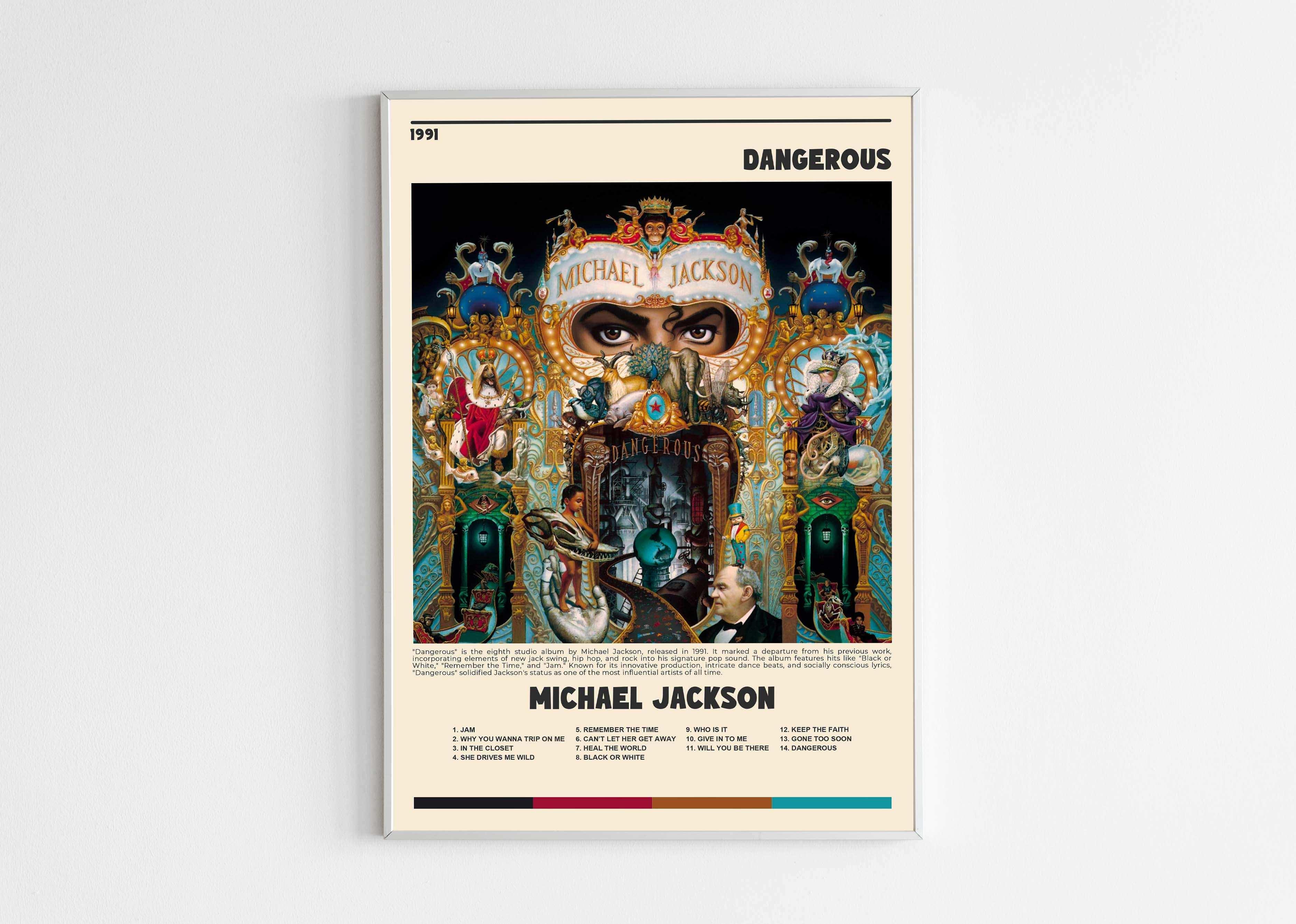 Dangerous Michael Jackson Poster - Backyard