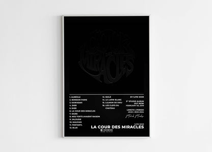 La Cour Des Miracles S.Pri Noir Poster Backyard