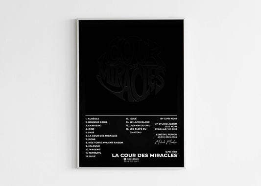 La Cour Des Miracles S.Pri Noir Poster Backyard