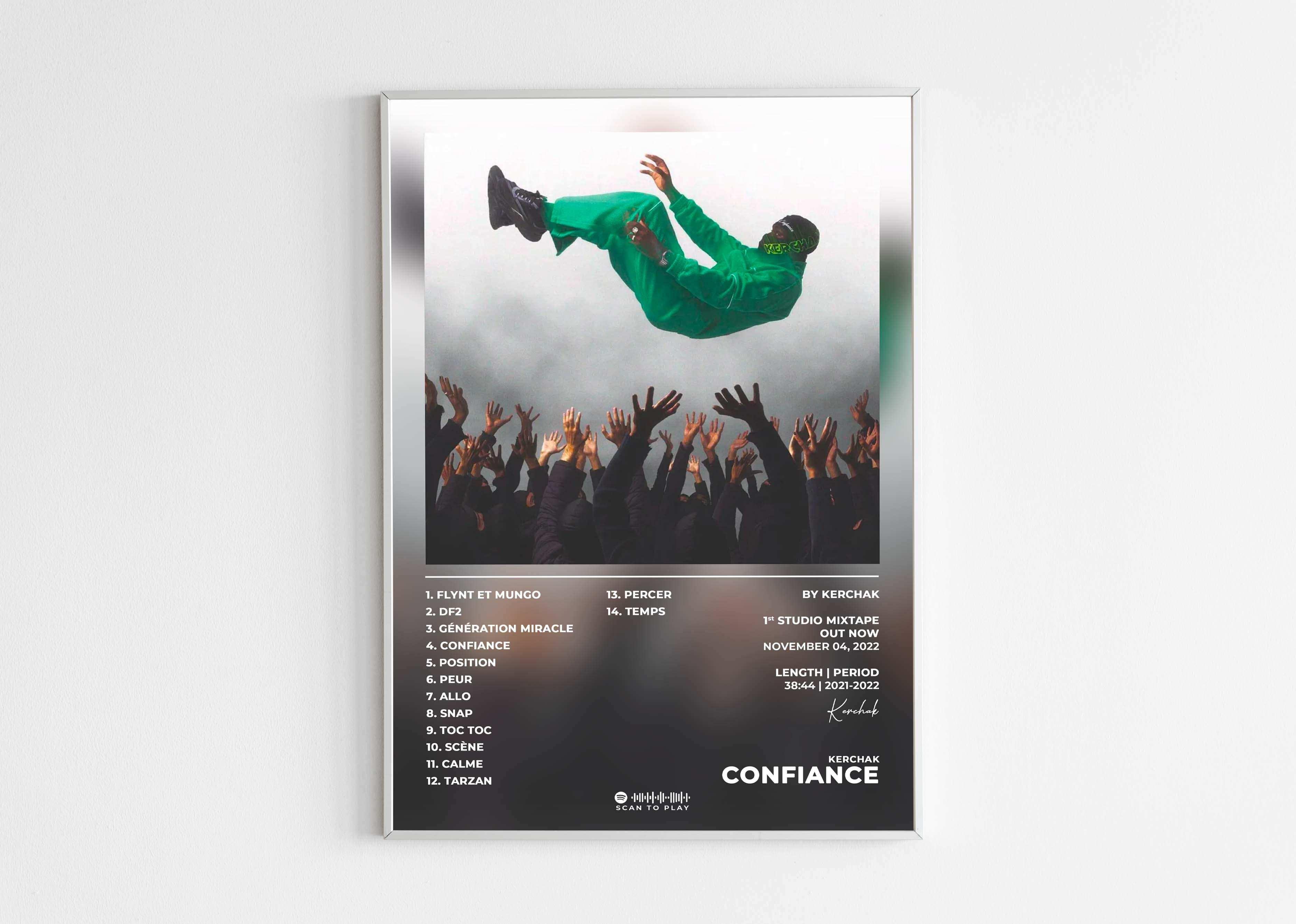 Confiance Kerchak Poster - Backyard