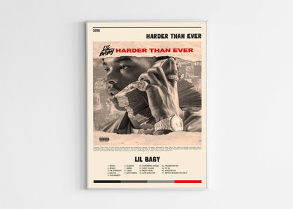 Harder Than Ever Lil Baby Poster