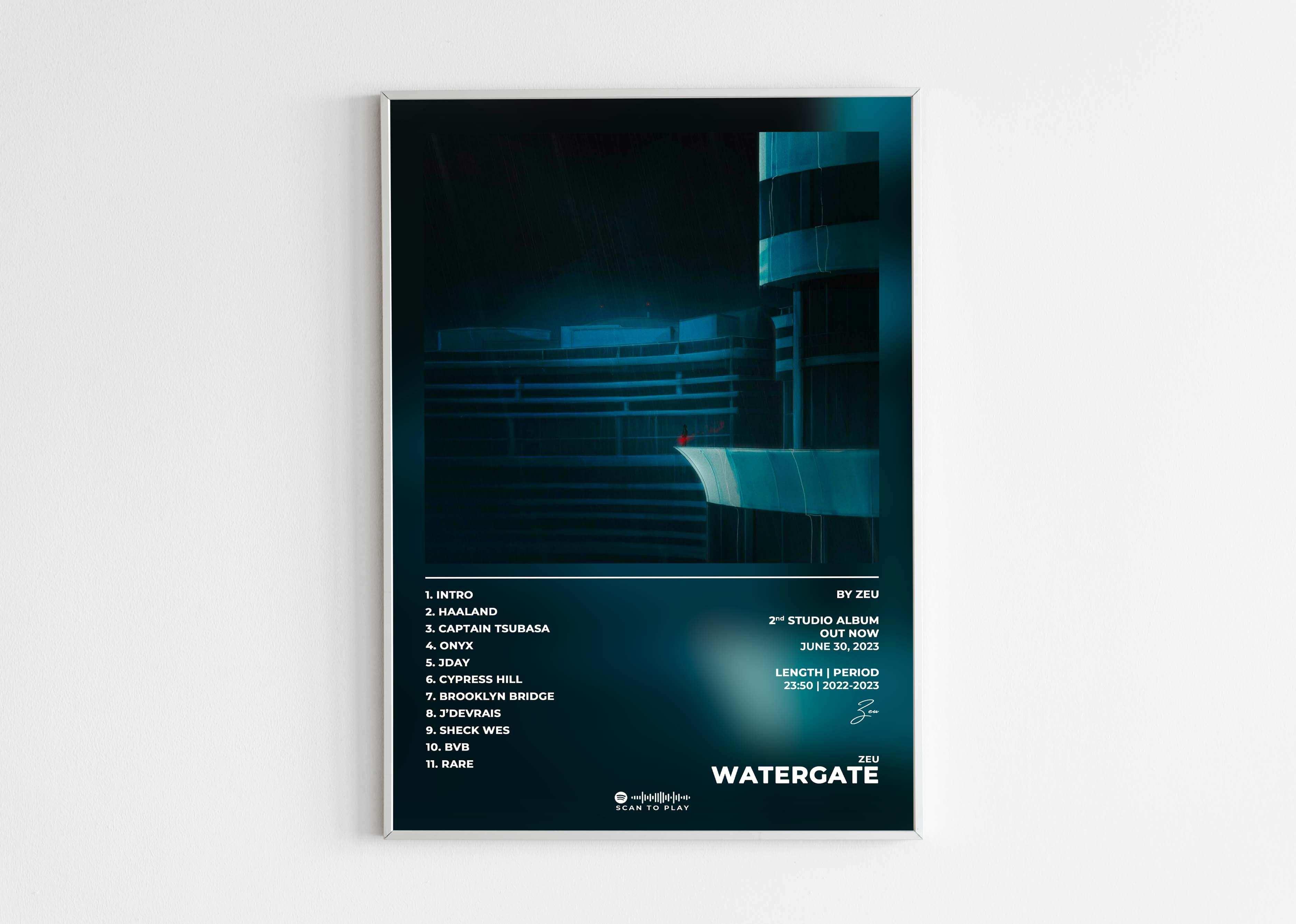 Watergate Zeu Poster - Backyard