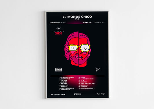 Poster Le Monde Chico PNL