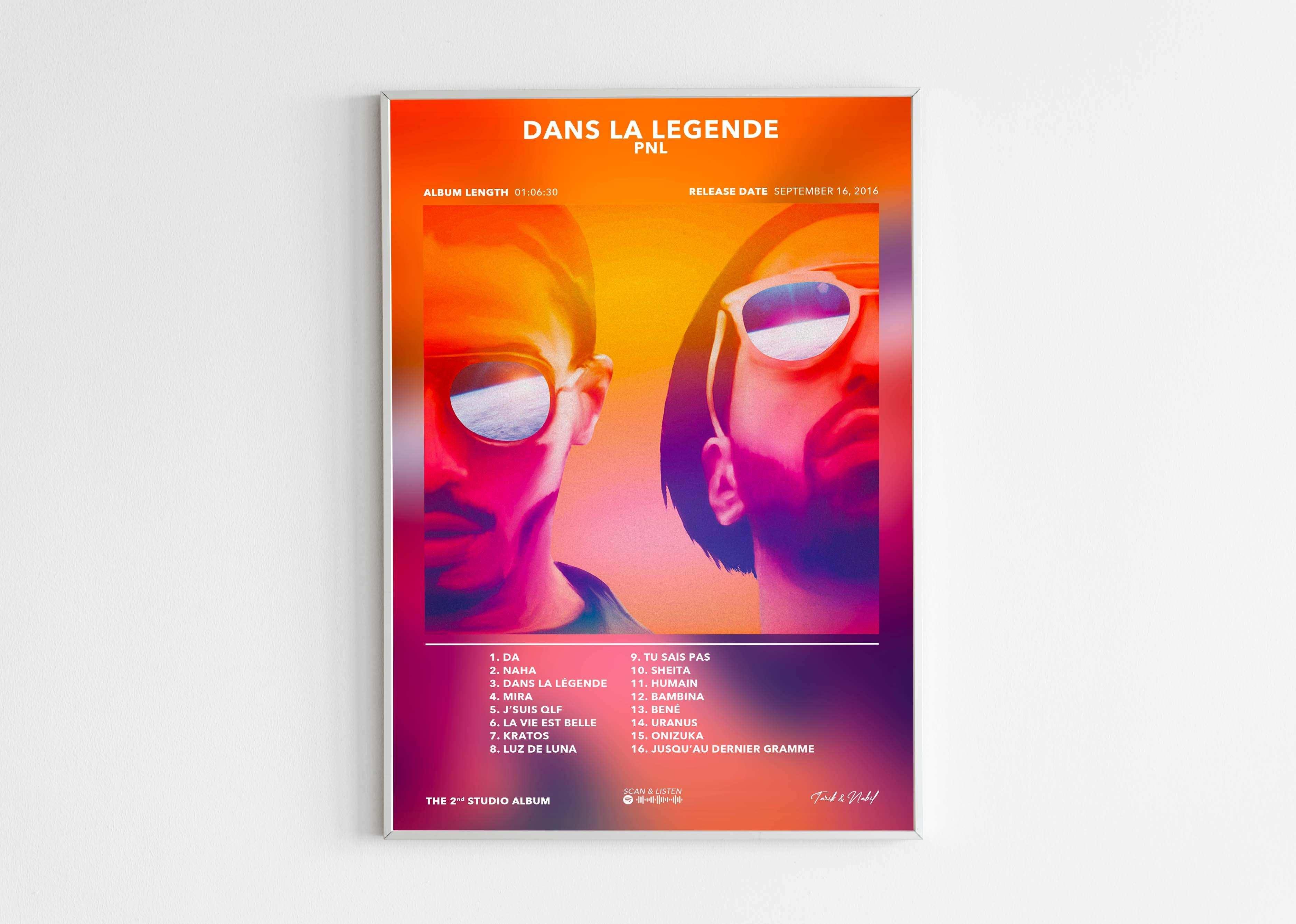 Poster Dans La Légende PNL - Backyard