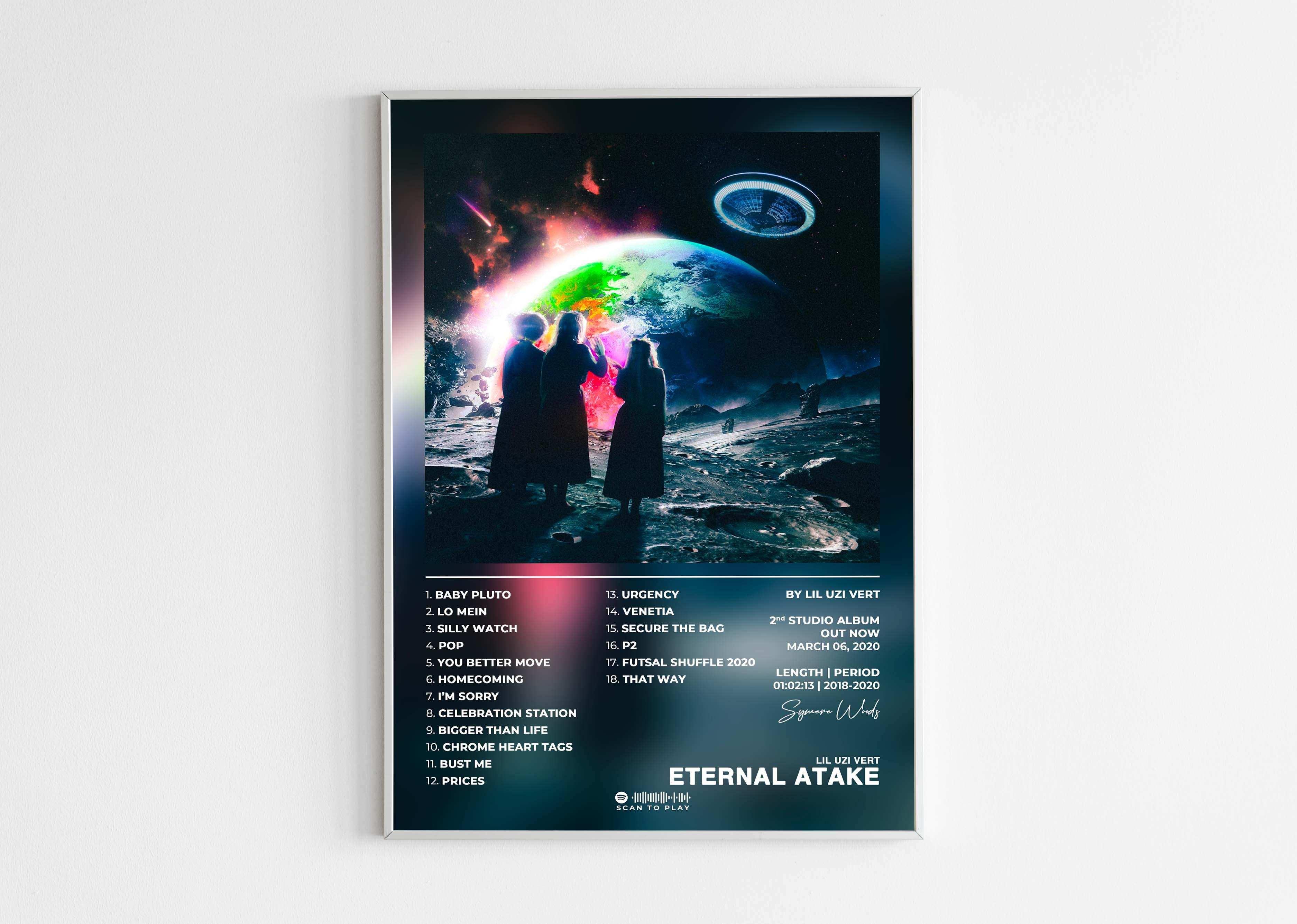 Eternal Atake Lil Uzi Vert Poster - Backyard