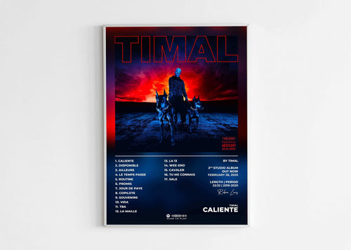 Caliente Timal Poster - Backyard