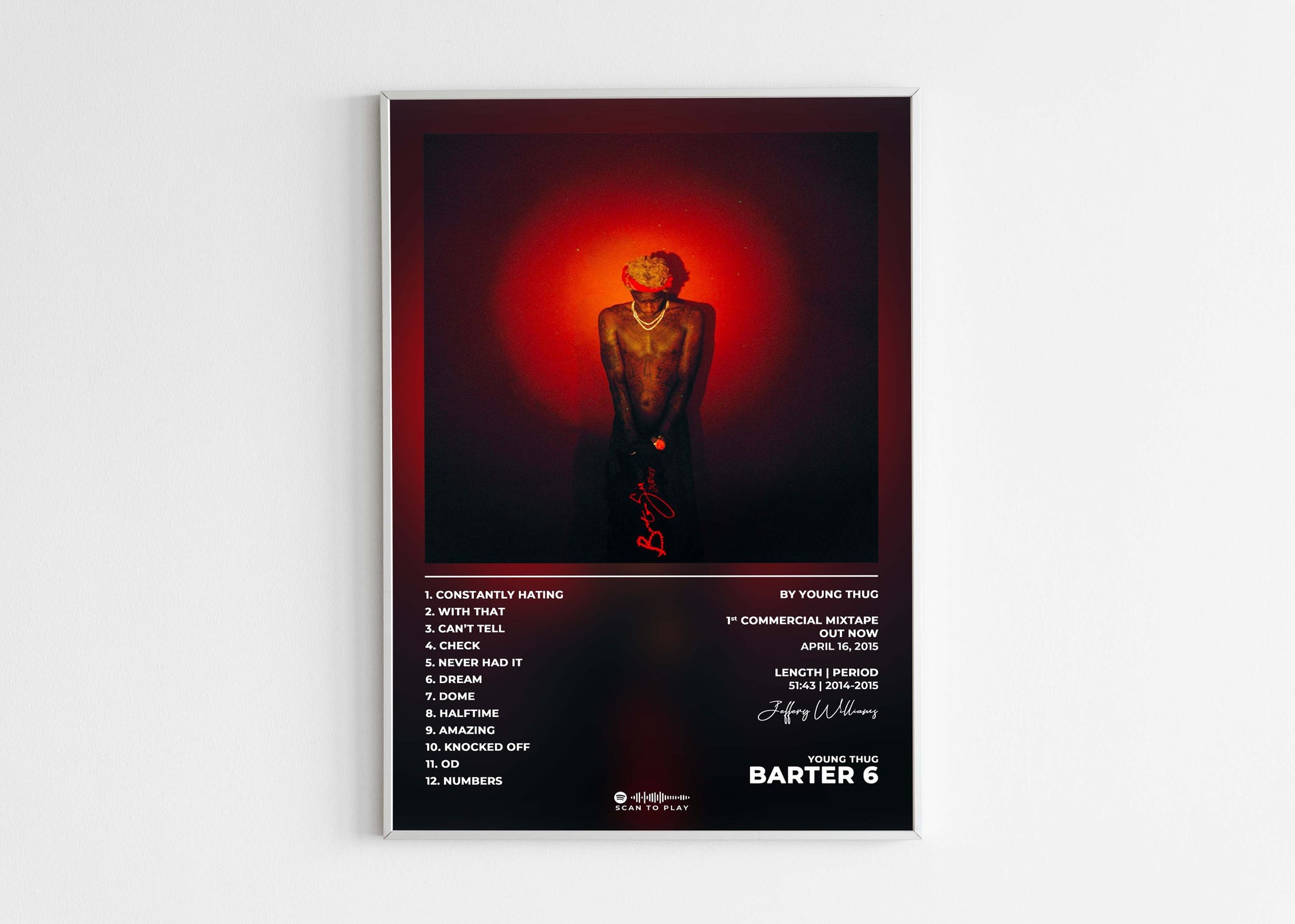 Barter 6 Young Thug Poster Backyard