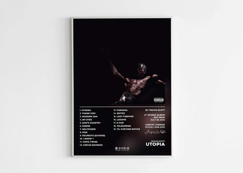 Utopia Travis Scott Poster - Backyard