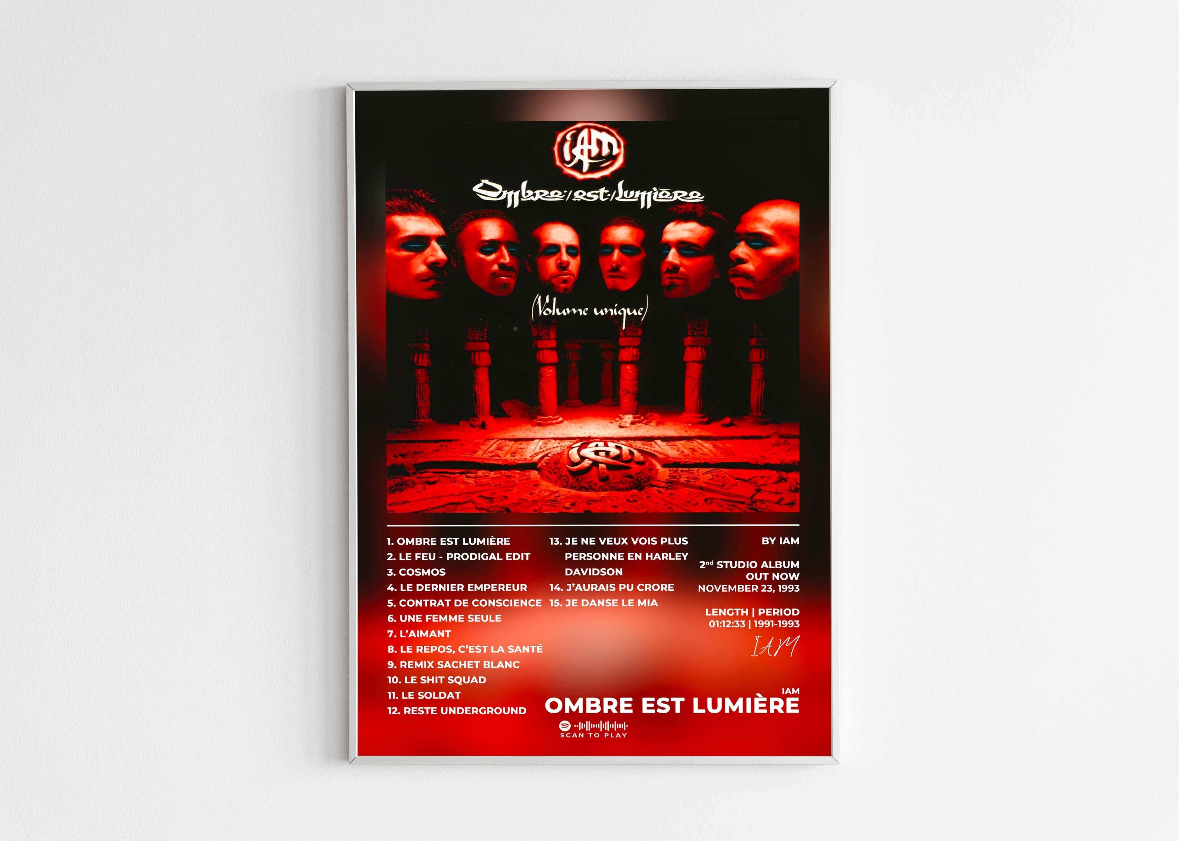 Ombre Est Lumière IAM Poster - Backyard