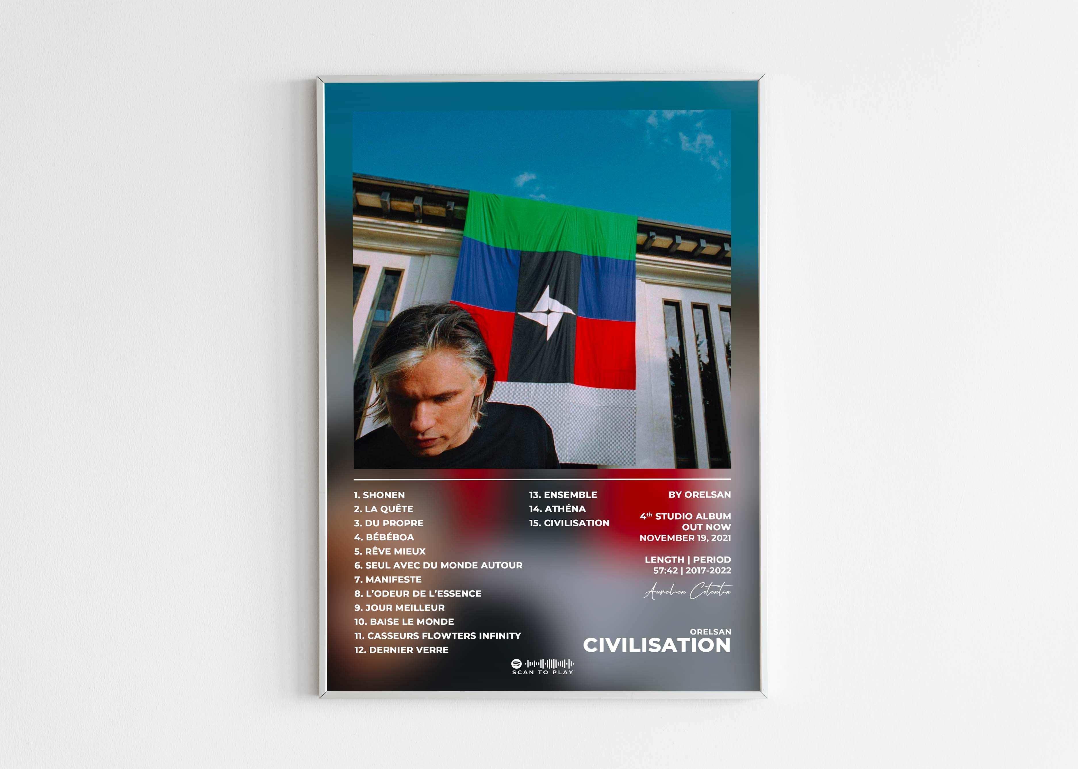 Civilisation Orelsan Poster - Backyard