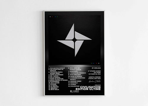 Civilisation Ultime Orelsan Poster - Backyard