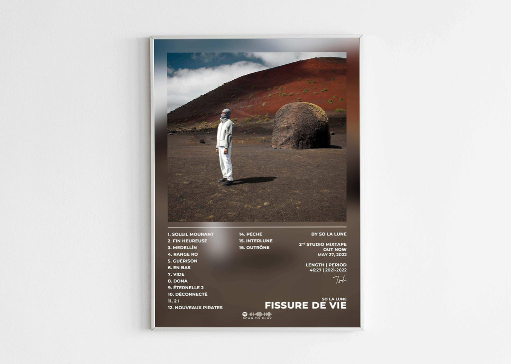 Fissure De Vie So La Lune Poster - Backyard
