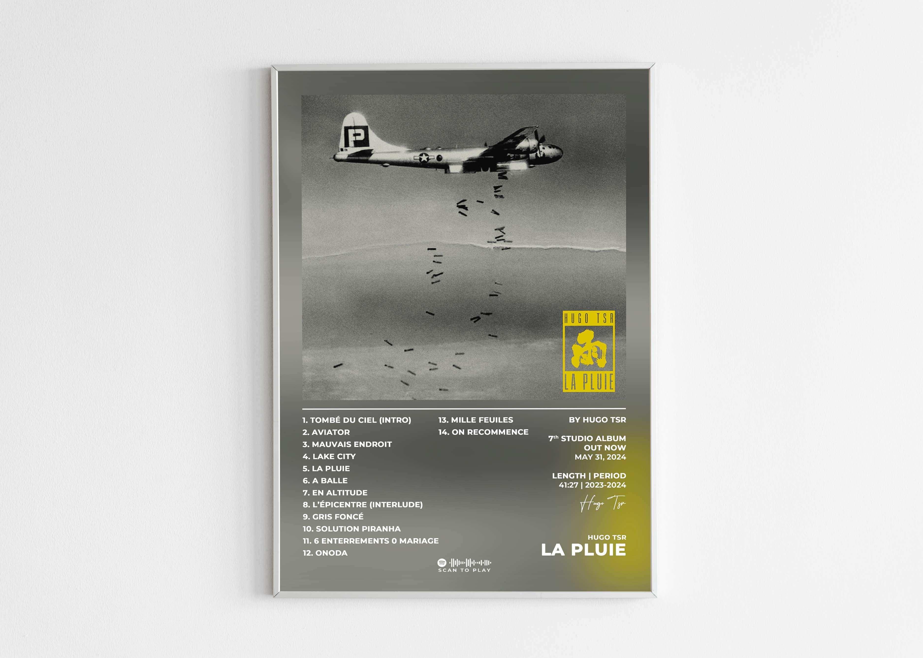 La Pluie Hugo TSR Poster - Backyard