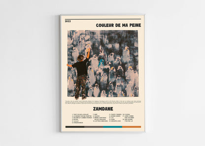 Couleur De Ma Peine Zamdane Poster