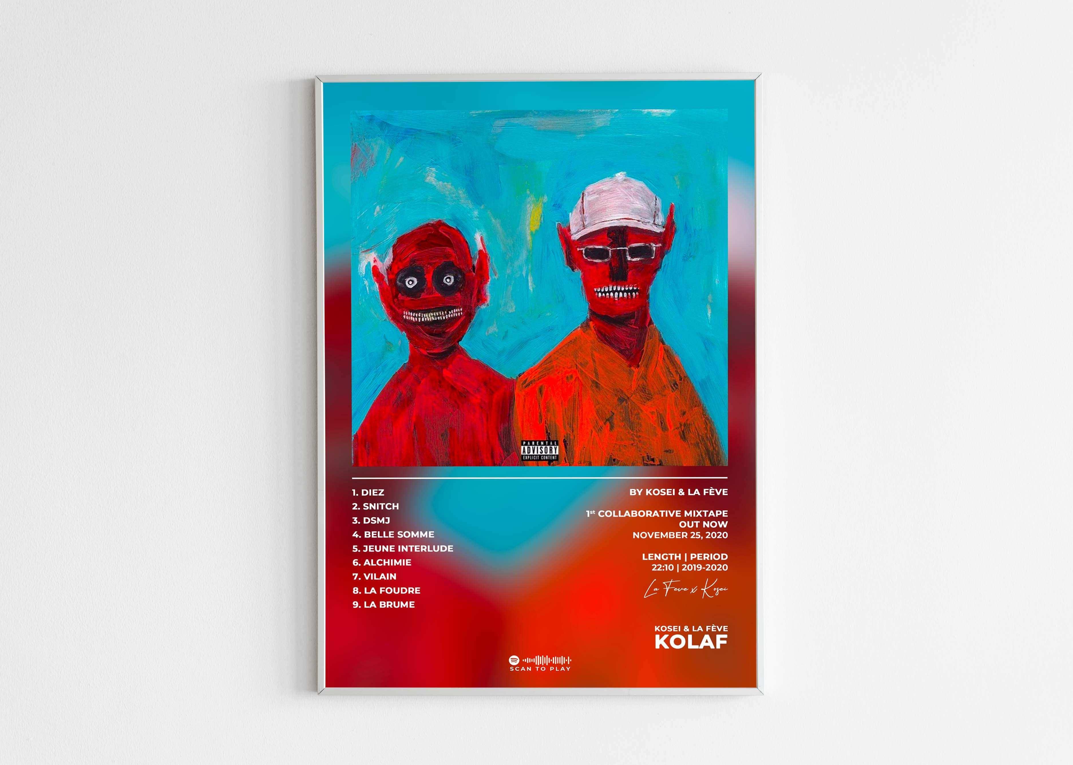 Kolaf Kosei & La Fève Poster - Backyard