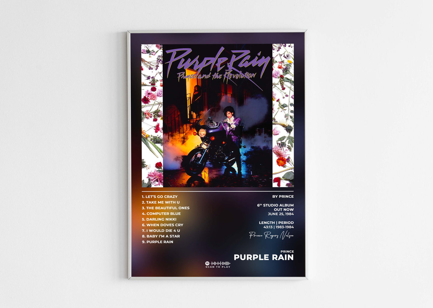 Purple Rain Prince Poster