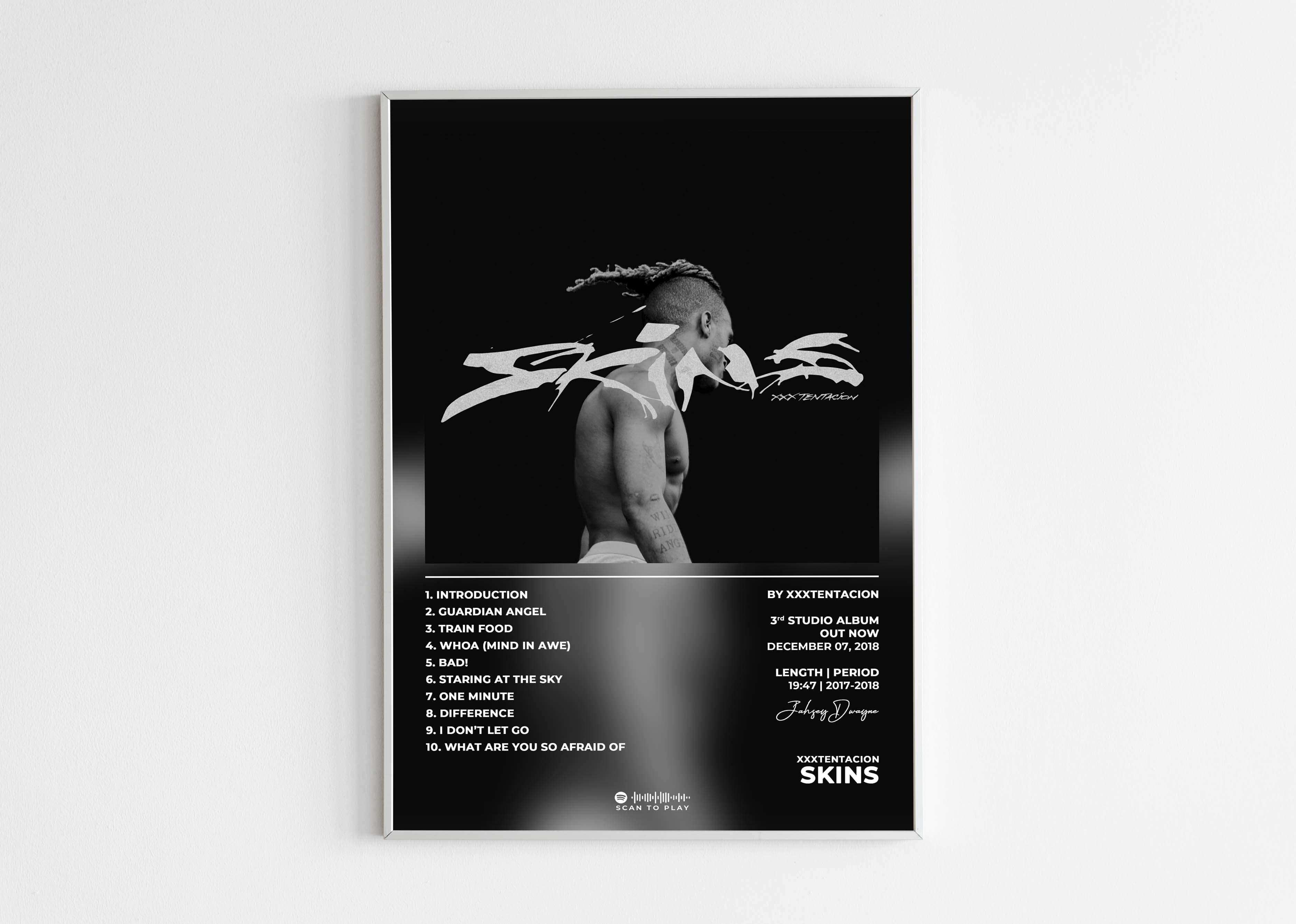 Skins Xxxtentacion Poster - Backyard